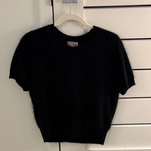 J. Crew Brushed Cashmere Relaxed T-Shirt